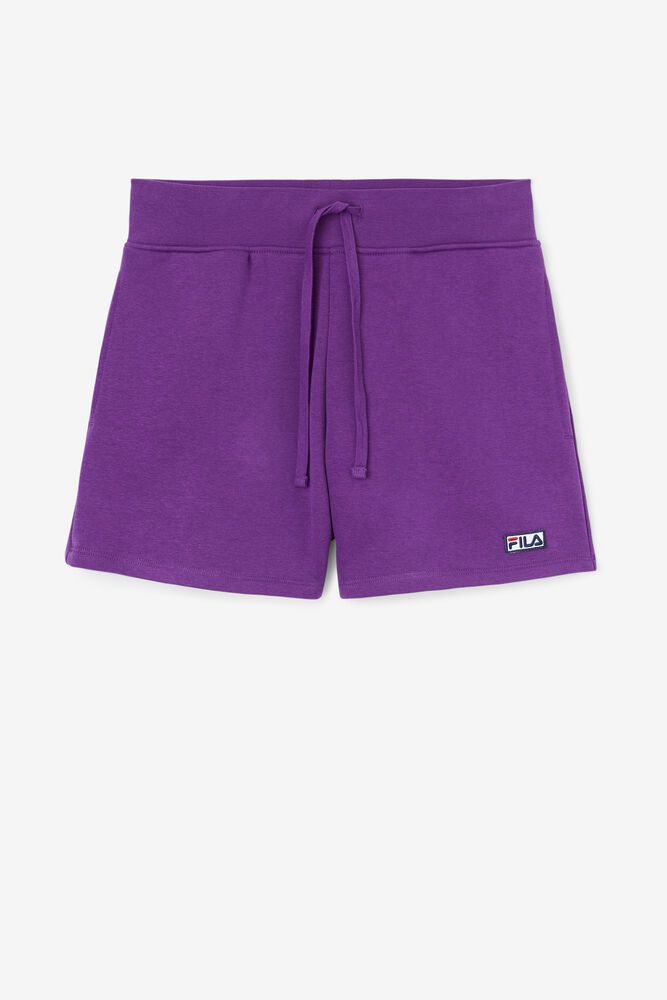 Fila Naisten Shortsit Diara Korkea Rise Violetit - UGEO-50698